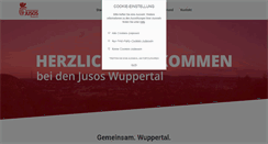 Desktop Screenshot of jusos-wuppertal.de